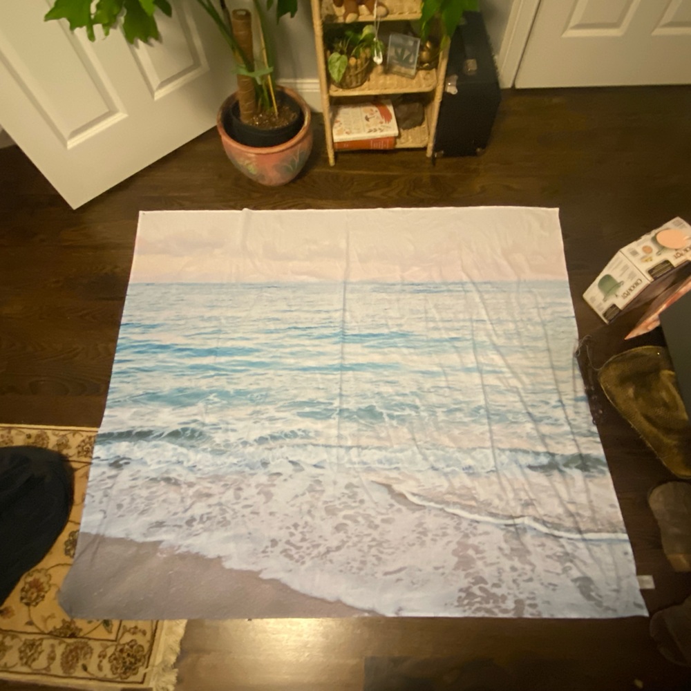 Large beach tapestry